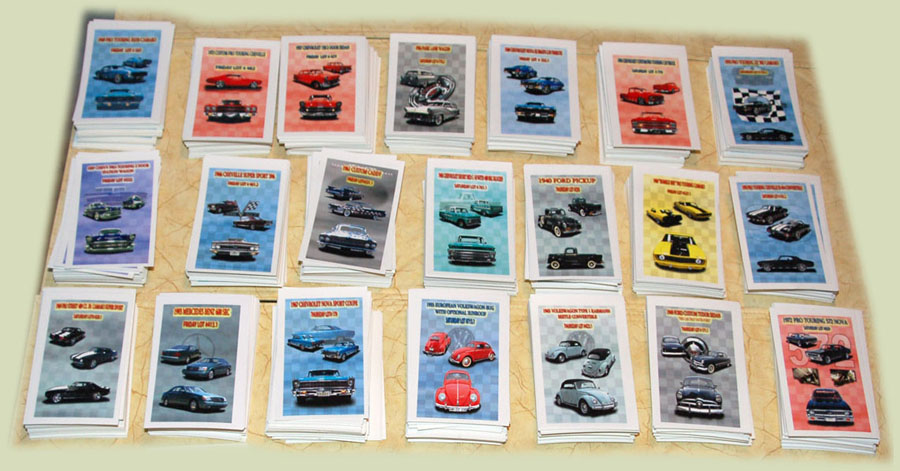 custom car postcards images