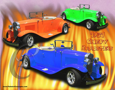 P137-1931-Chevy-Roadsters-poster