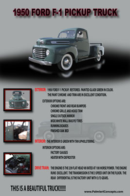 MSC1-1950 FORD PICKUP