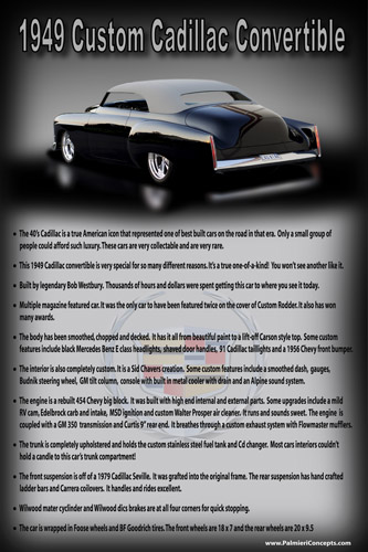 MSD1-1949 Cadillac -showboard